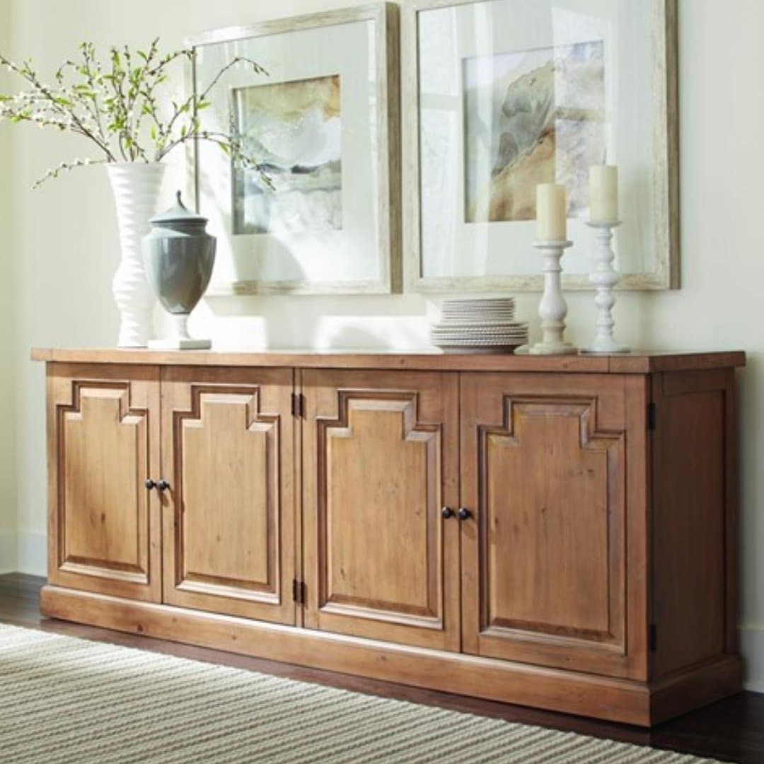 4-Door Sideboard Rustic Smoke - HER Home Design Boutique